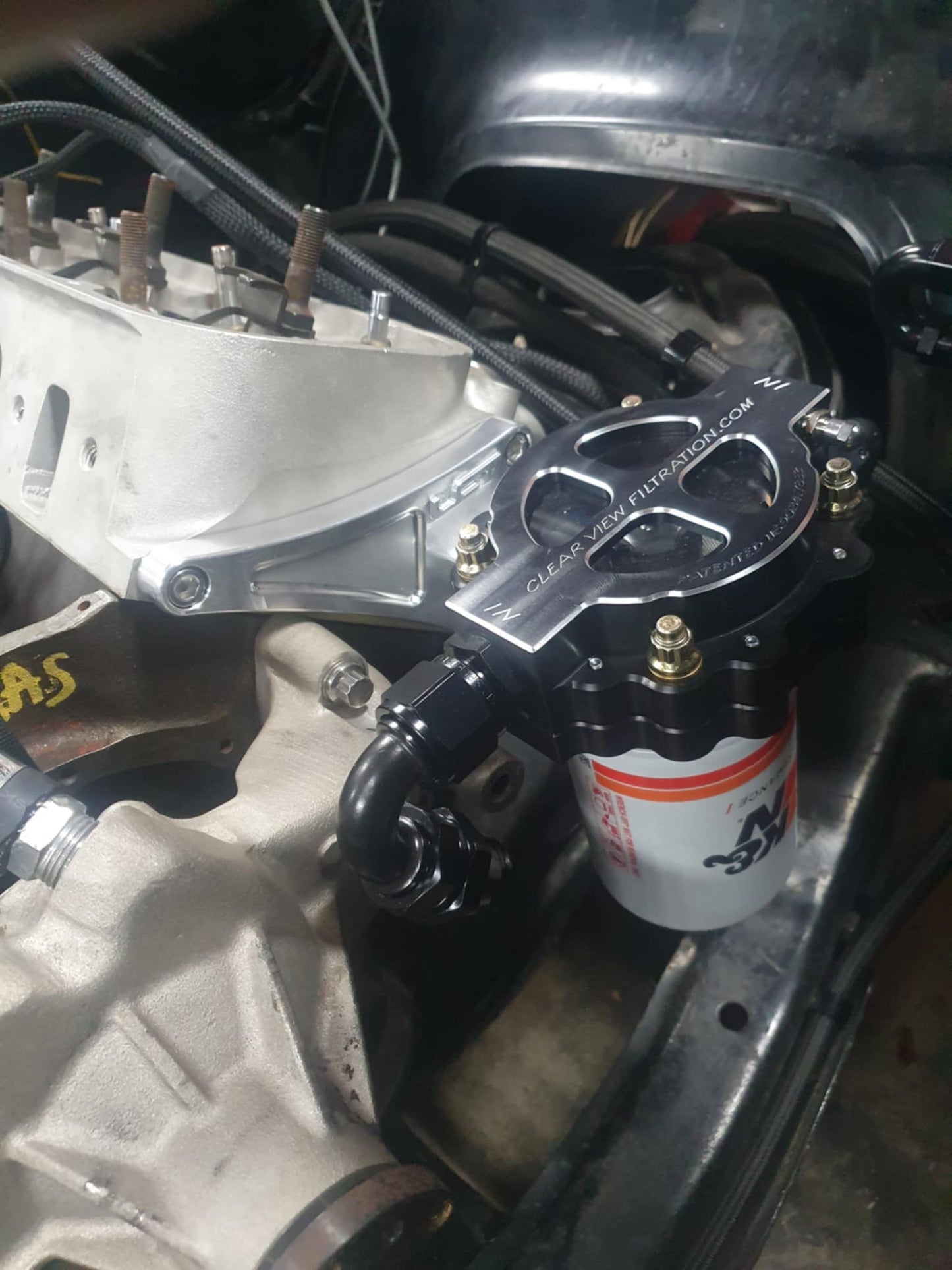 LCT BBC 4" Clear view filter bracket